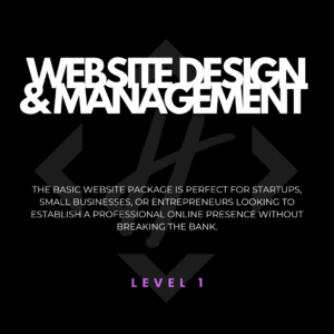 Website Design & Management Level 1